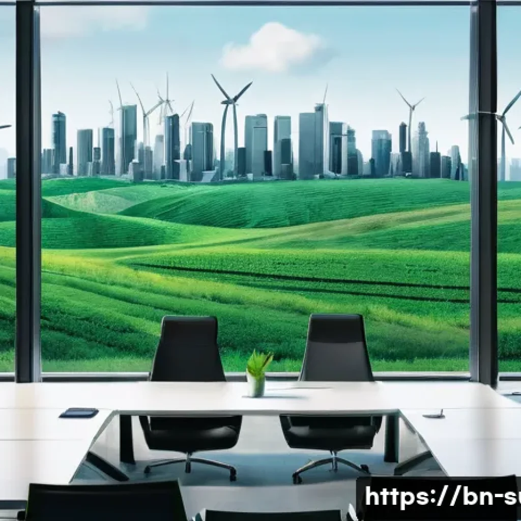 지속가능성 컨설팅의 윤리적 딜레마 - **Prompt 1: The Green Fa&ccedil;ade of Corporate Sustainability**
    A visually rich, high-definition imag...